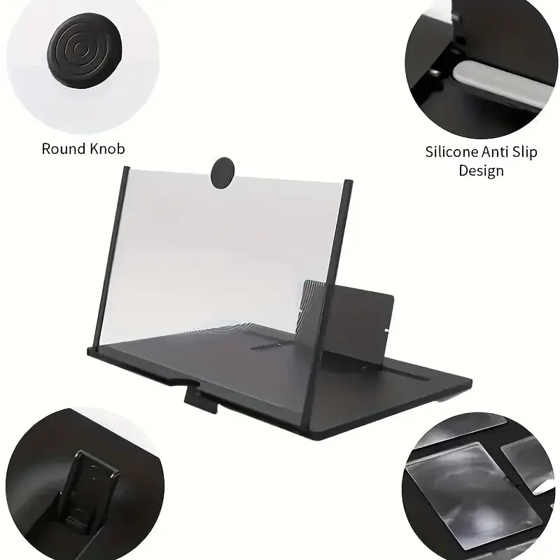 HD Magnifying Screen Stand for Phones