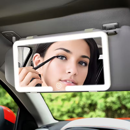 LED Detachable Car Makeup Mirror with Light