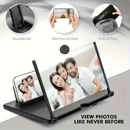 HD Magnifying Screen Stand for Phones