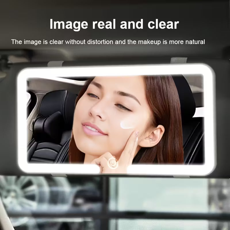 LED Detachable Car Makeup Mirror with Light
